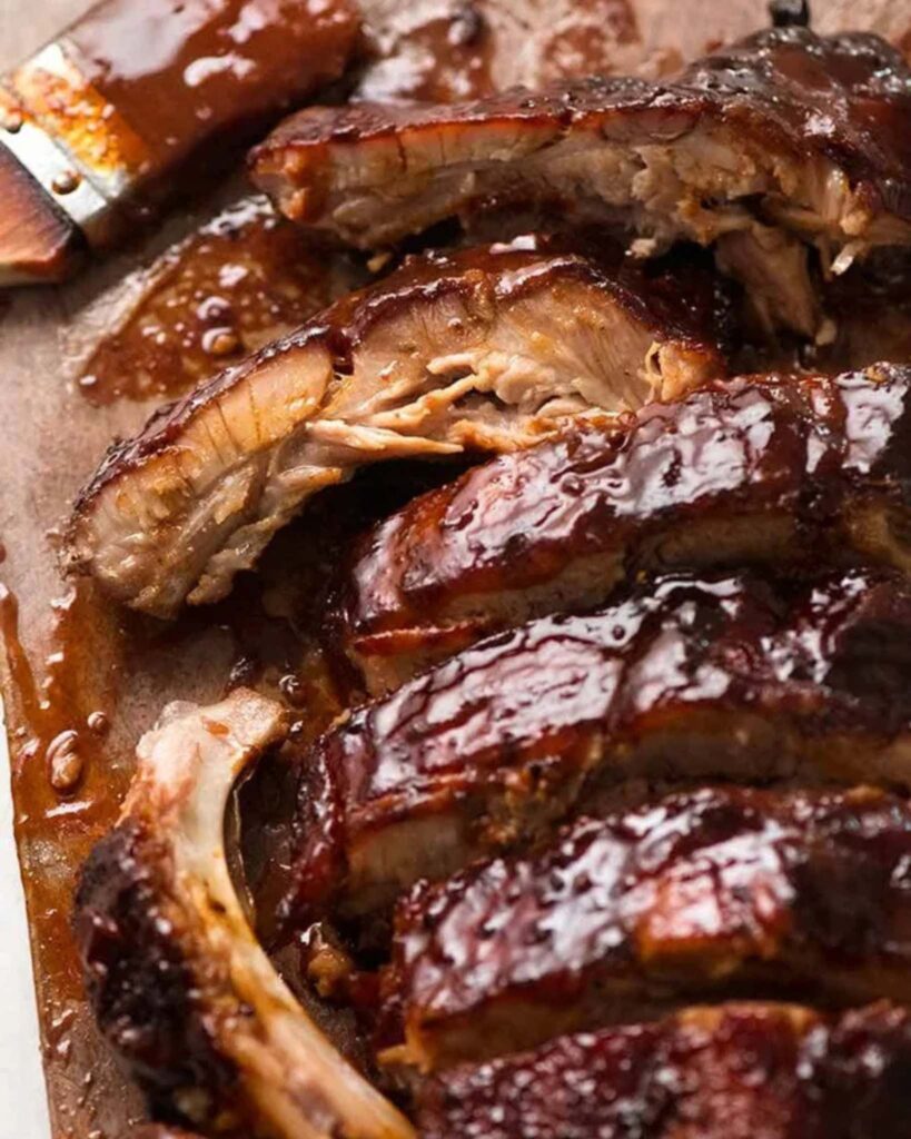 BBQ Glazed Ribs