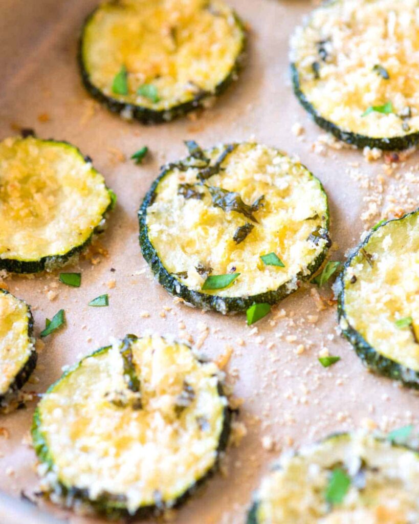 Baked Zucchini Chips