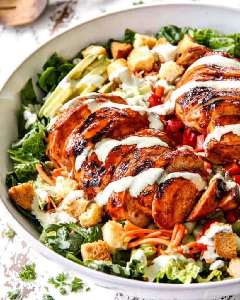 Buffalo Blue Cheese Chicken Salad