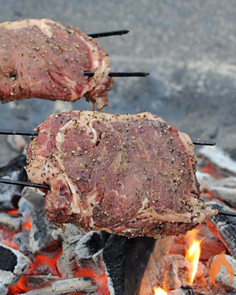 Campfire Steak Bites