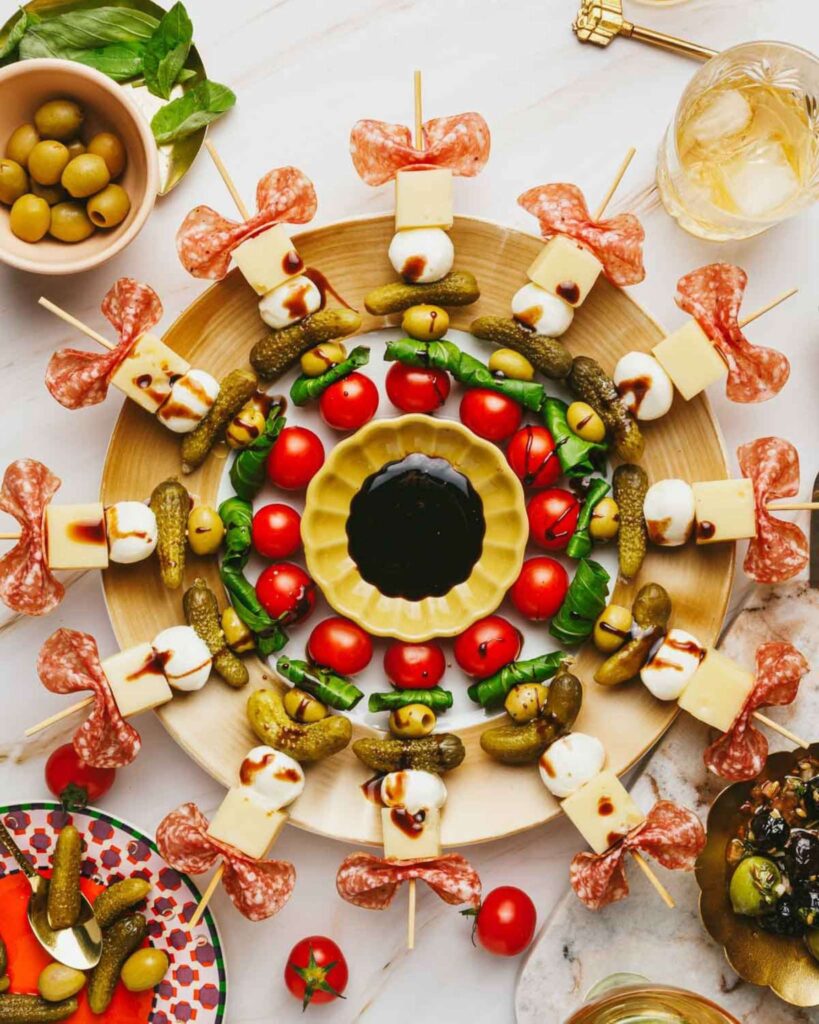 Cheese and Cracker Kabobs