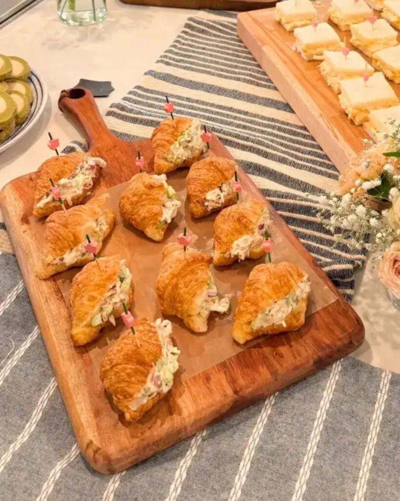 Chicken Salad Croissant Sliders