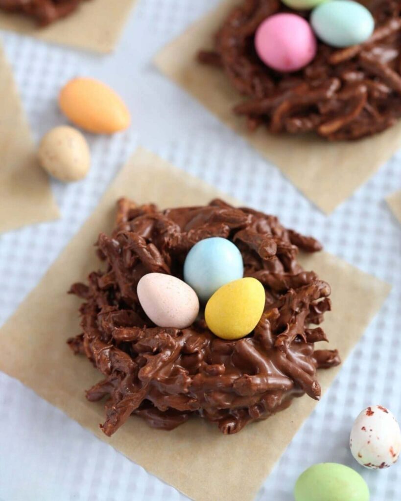 Chocolate Nest Cookies