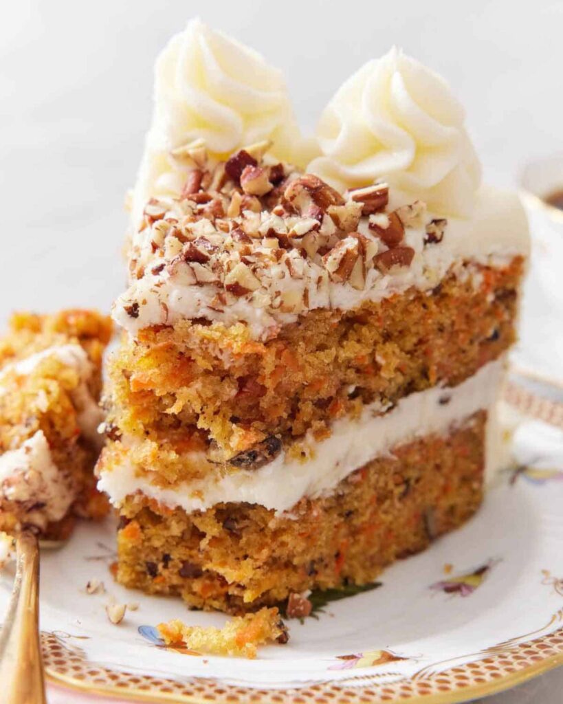 Classic Carrot Cake with Cream Cheese Frosting
