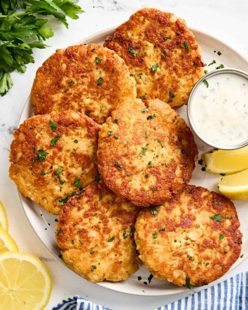Classic Crispy Salmon Patties