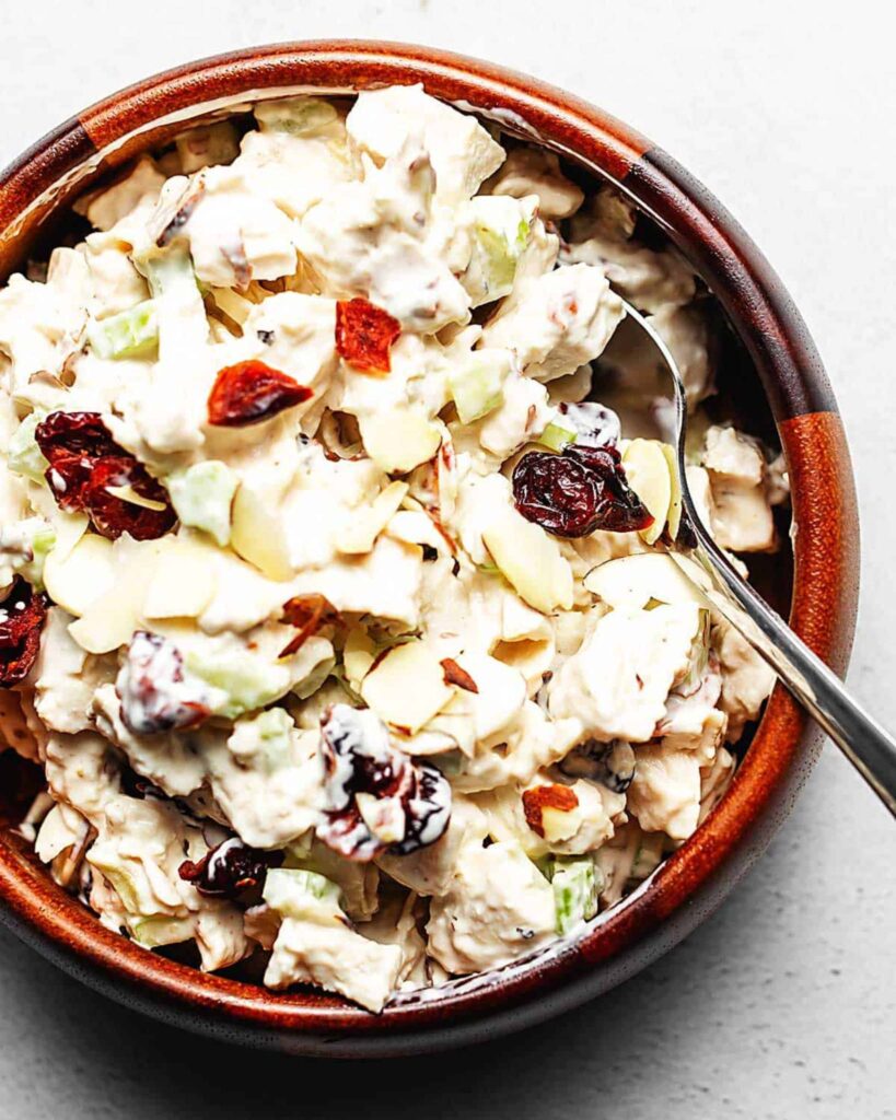 Cranberry Almond Chicken Salad