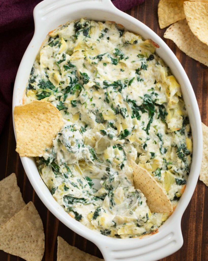 Creamy Spinach Artichoke Dip