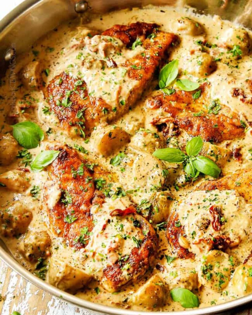 Creamy Tuscan Garlic Chicken