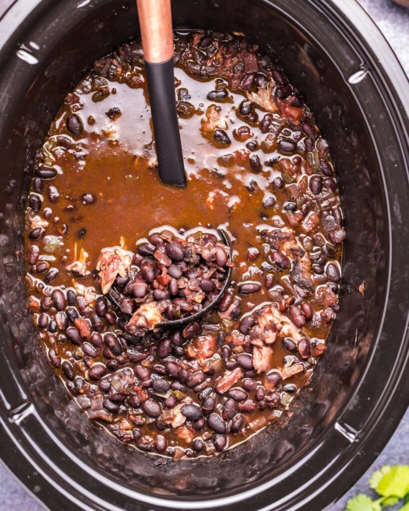 Crockpot Black Bean Soup