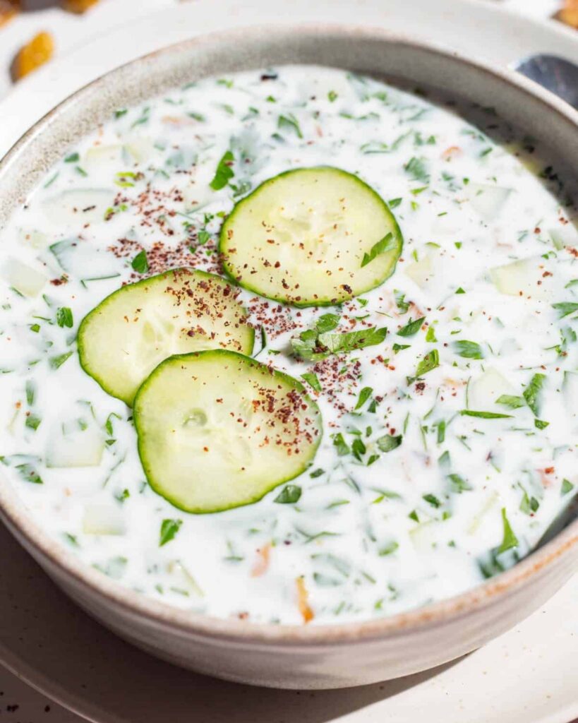 Cucumber Yogurt Soup