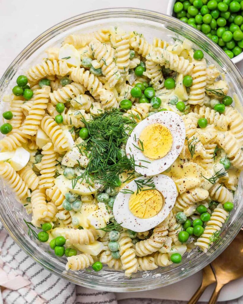 Deviled Egg Pasta Salad