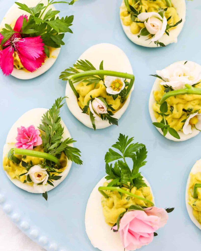 Deviled Eggs with Fresh Herbs