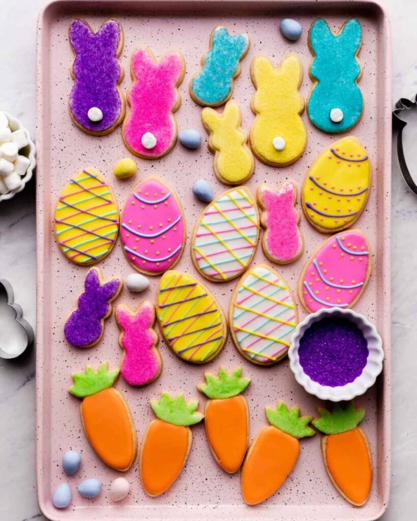 Easter Egg Sugar Cookies