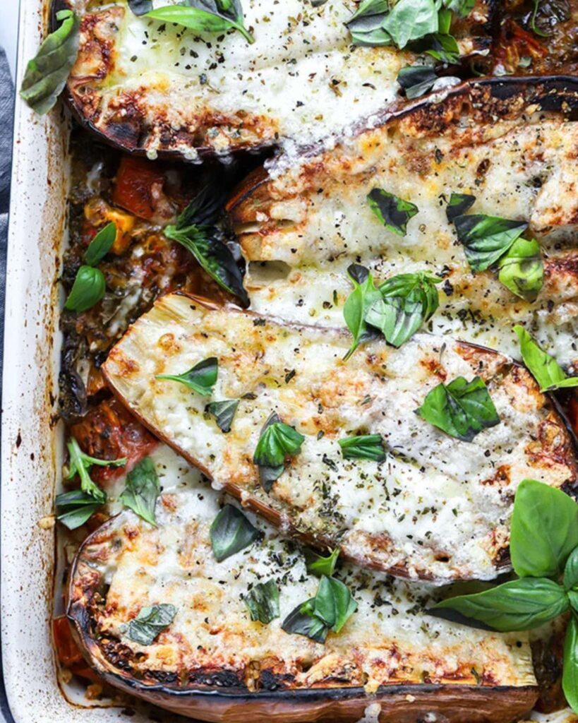 Eggplant and Tomato Bake