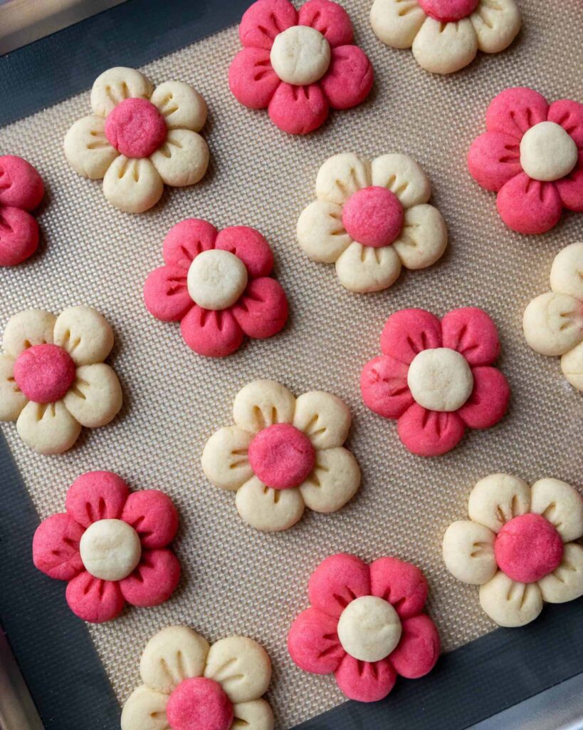 Flower Butter Cookies