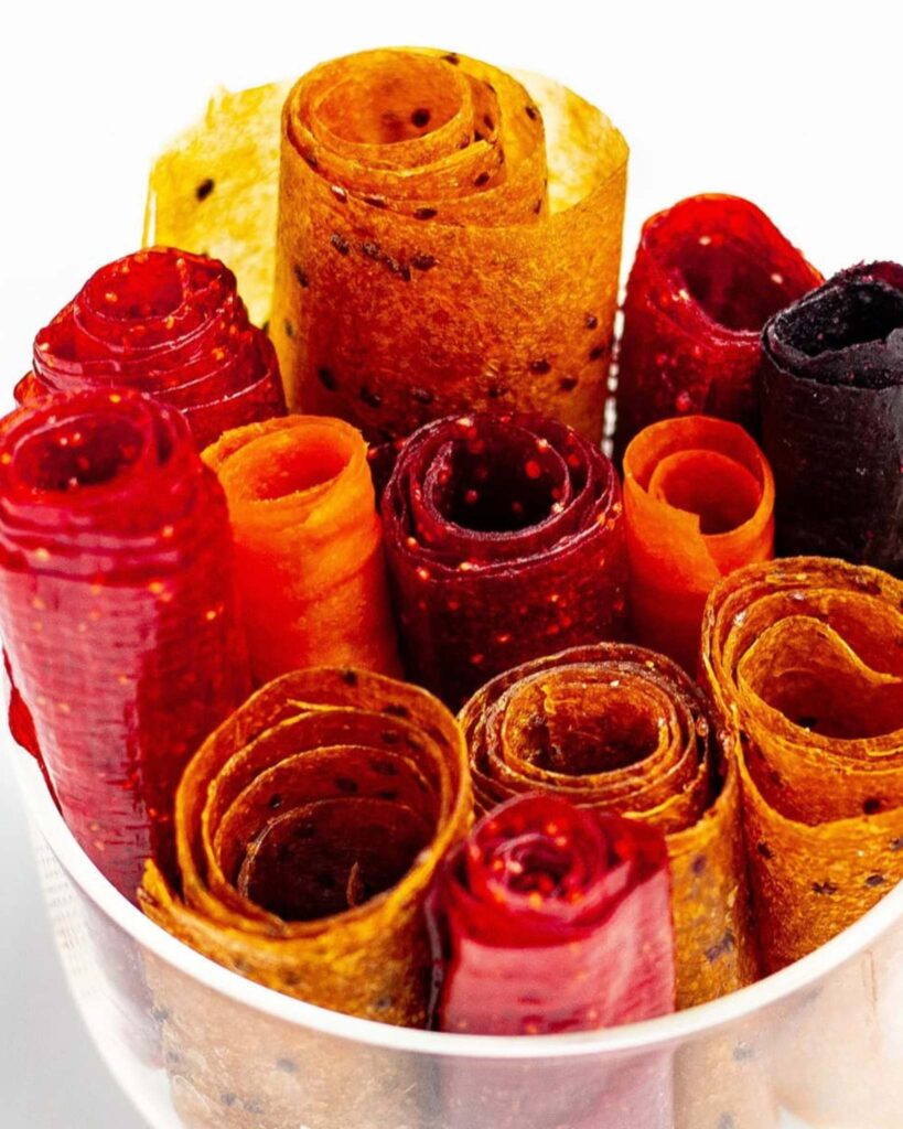 Fruit Leather Rolls