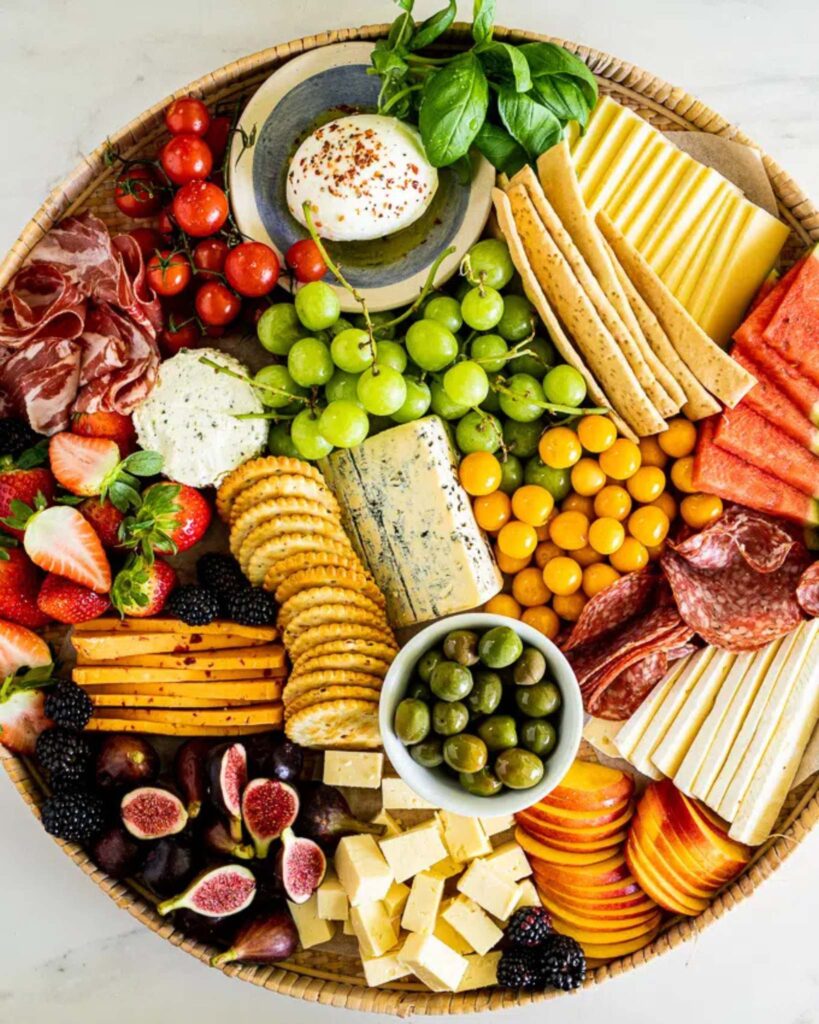 Fruit and Cheese Platters