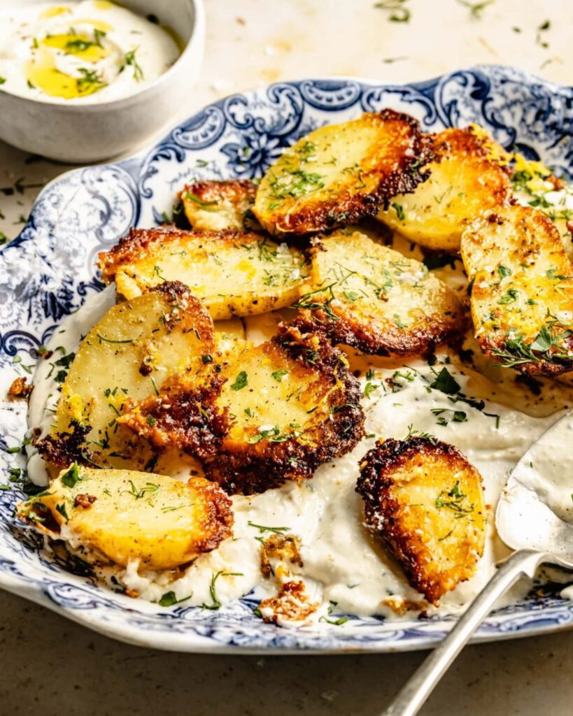 Garlic Parmesan Roasted Potatoes