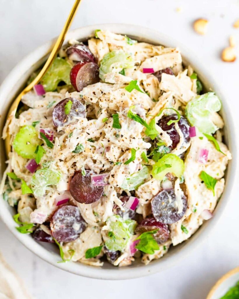 Greek Yogurt Herb Chicken Salad