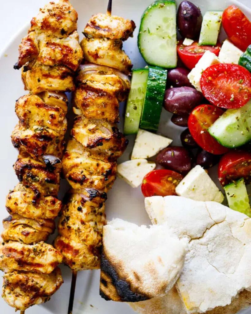 Grilled Chicken Skewers