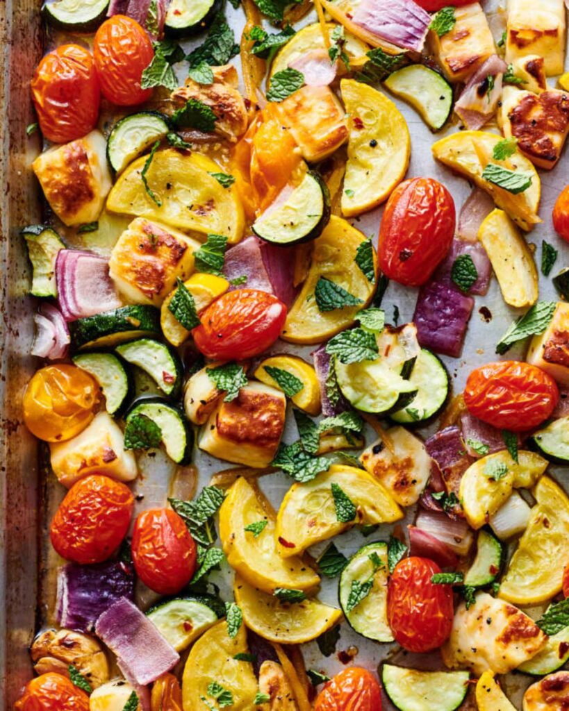 Halloumi & Mediterranean Vegetables