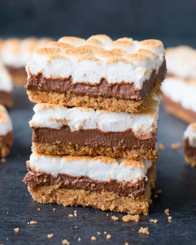 Homemade S'mores Bars