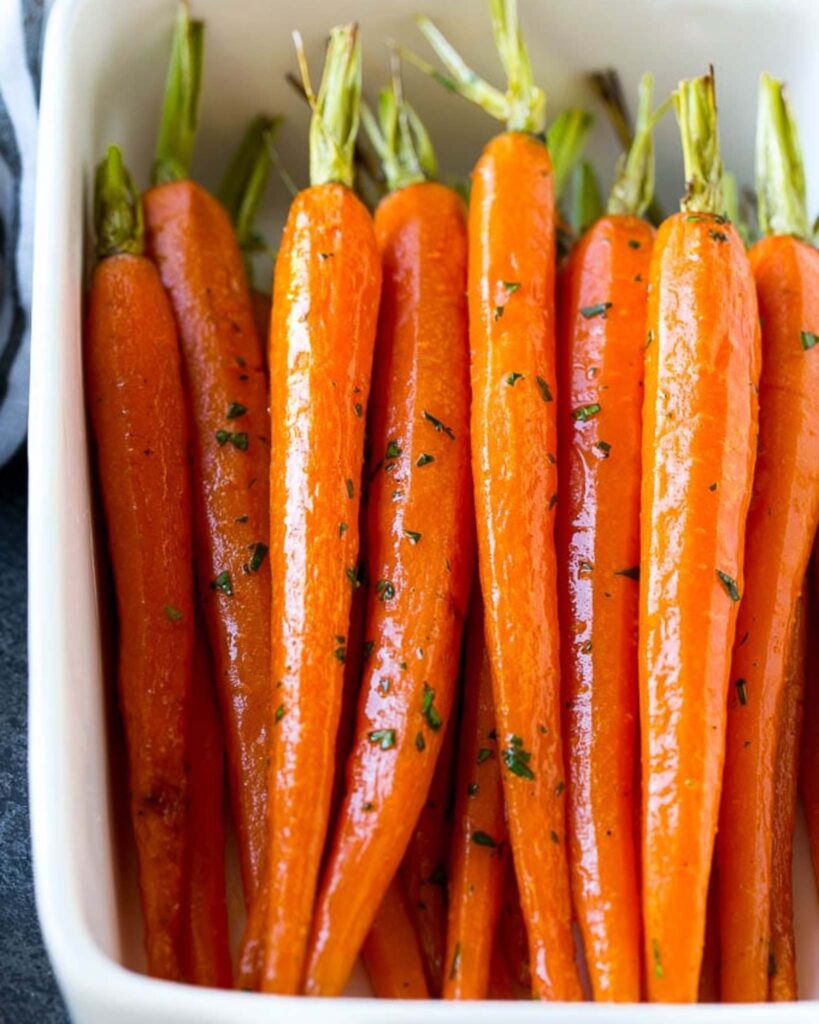 Honey Glazed Carrot Sticks