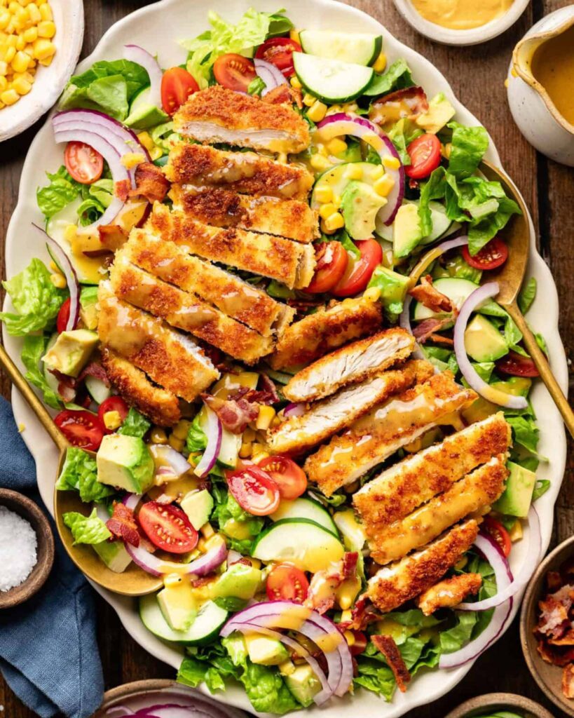 Honey Mustard Crunch Chicken Salad