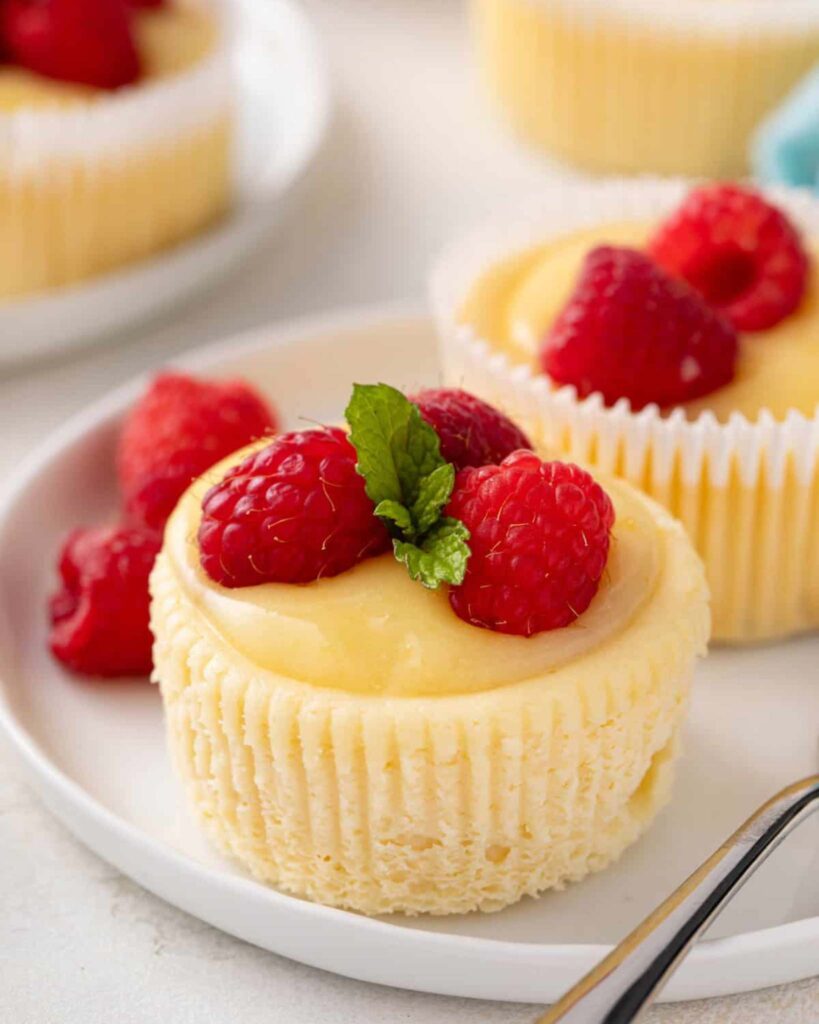 Lemon Cheesecake Bites