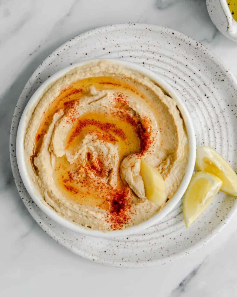 Lemon Garlic Hummus