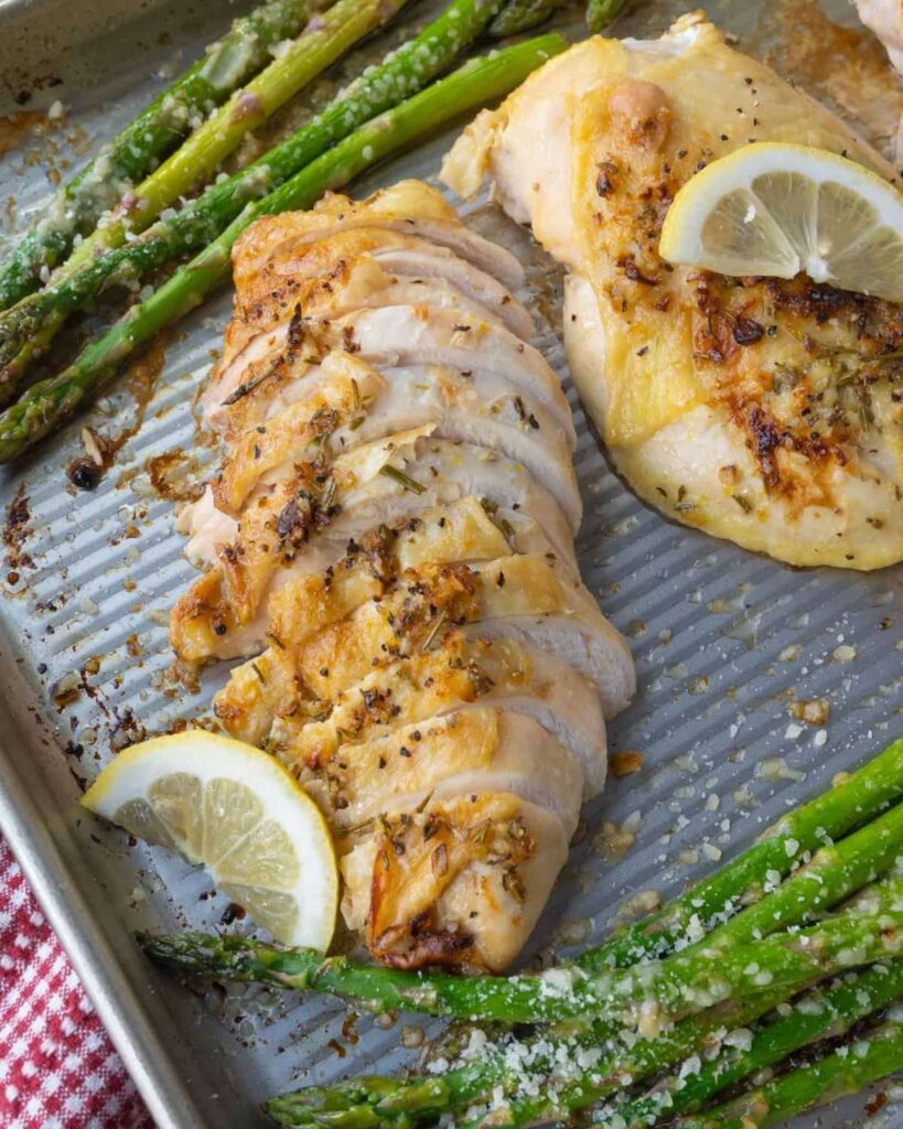Lemon Herb Chicken & Asparagus