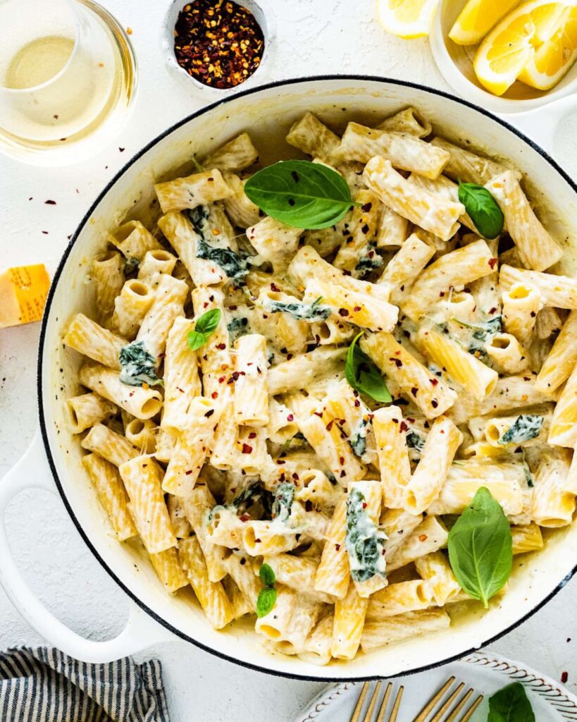 Lemon Ricotta Pasta with Fresh Herbs