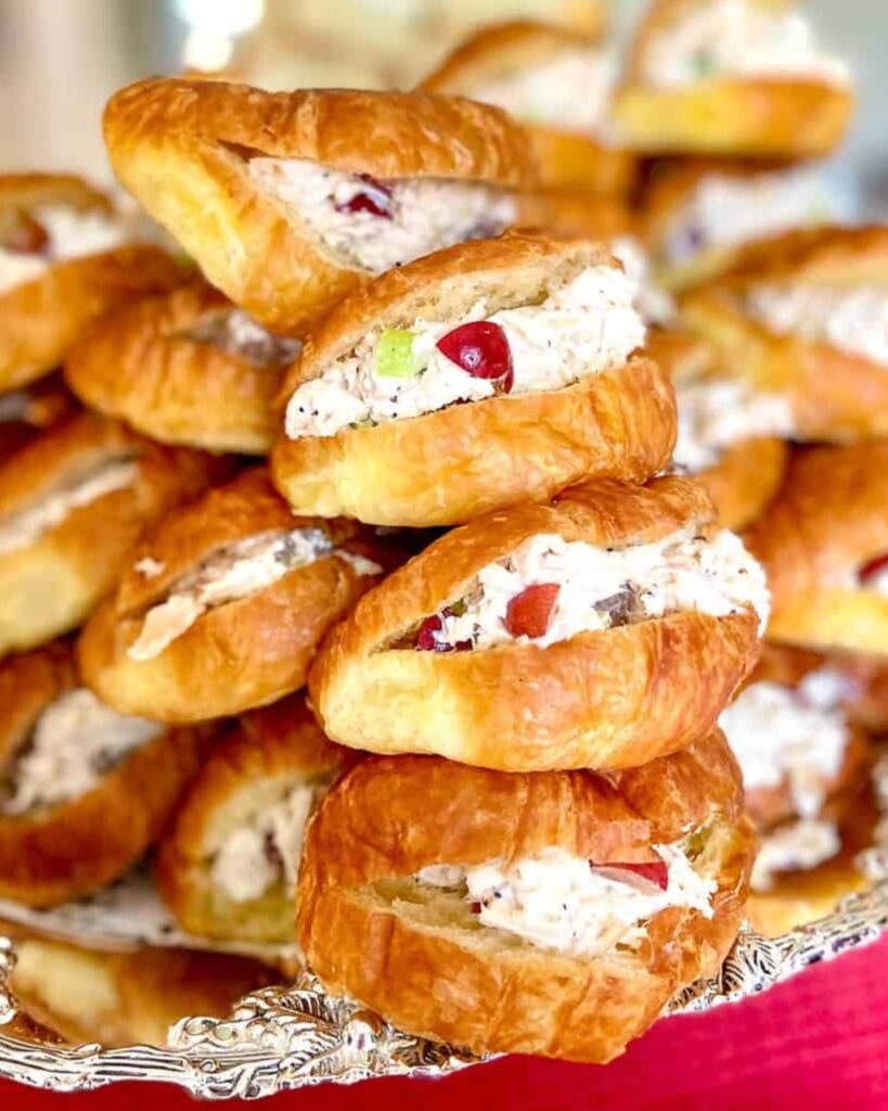 Mini Chicken Salad Croissants