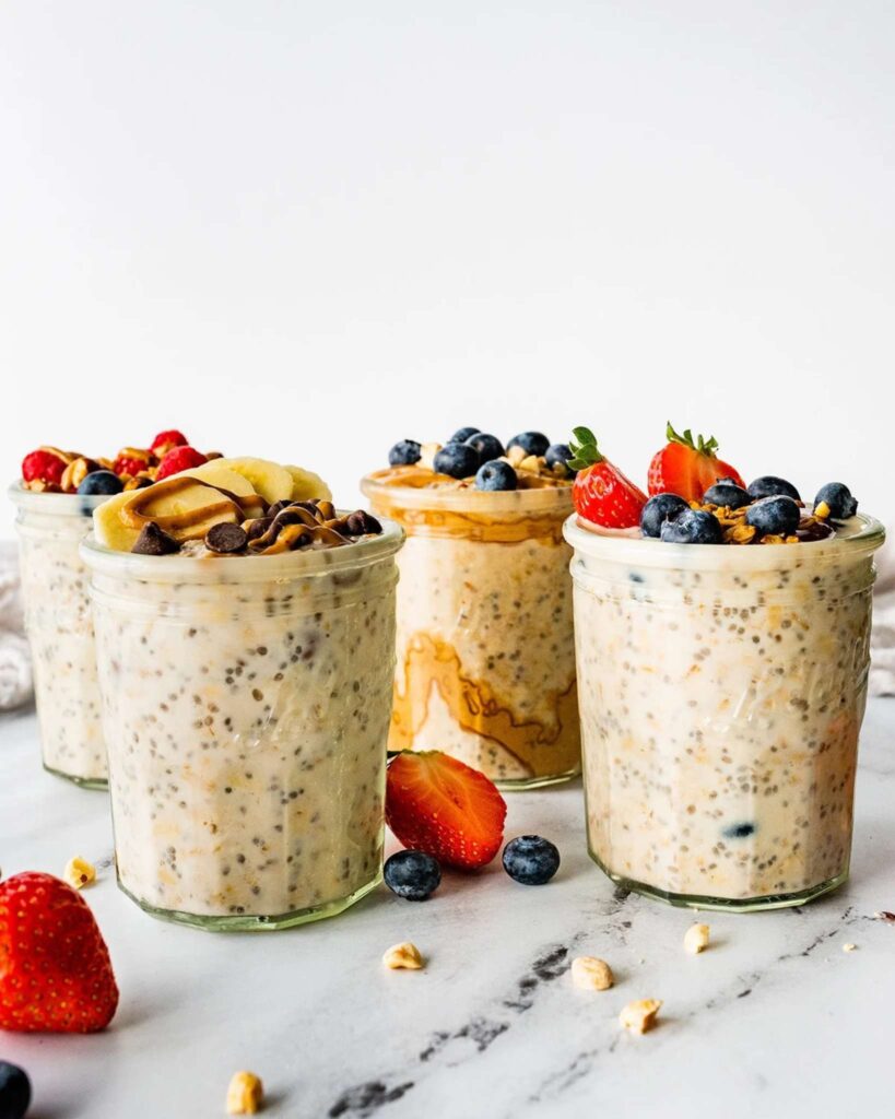 Overnight Oats with Fruit