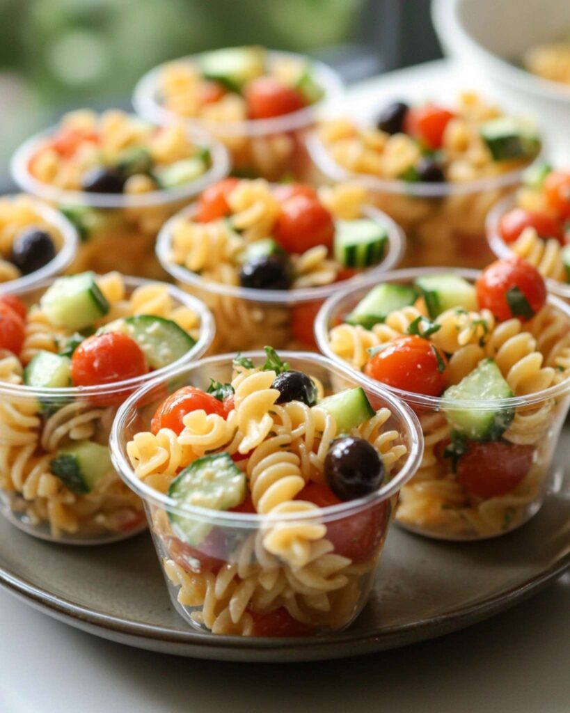 Pasta Salad Cups