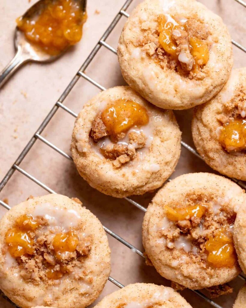 Peach Cobbler Cookies