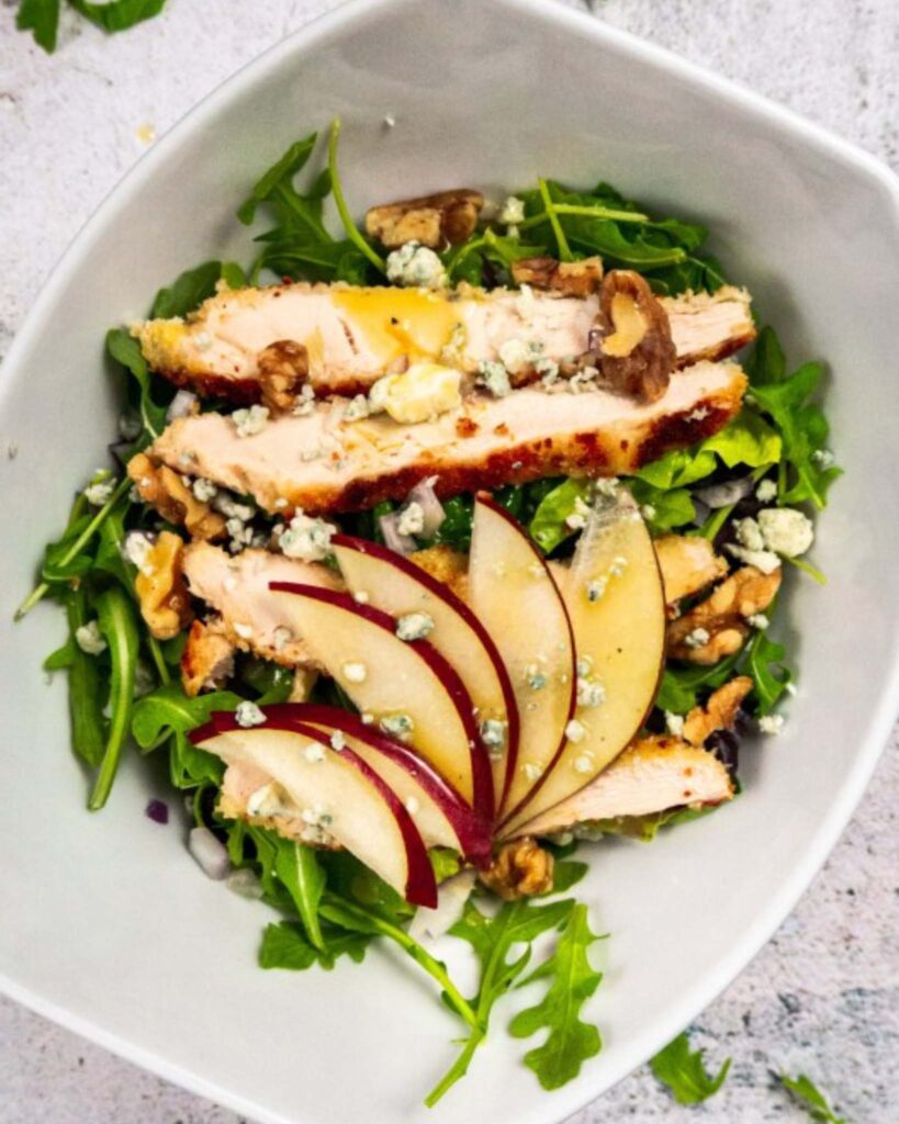 Pear and Gorgonzola Chicken Salad
