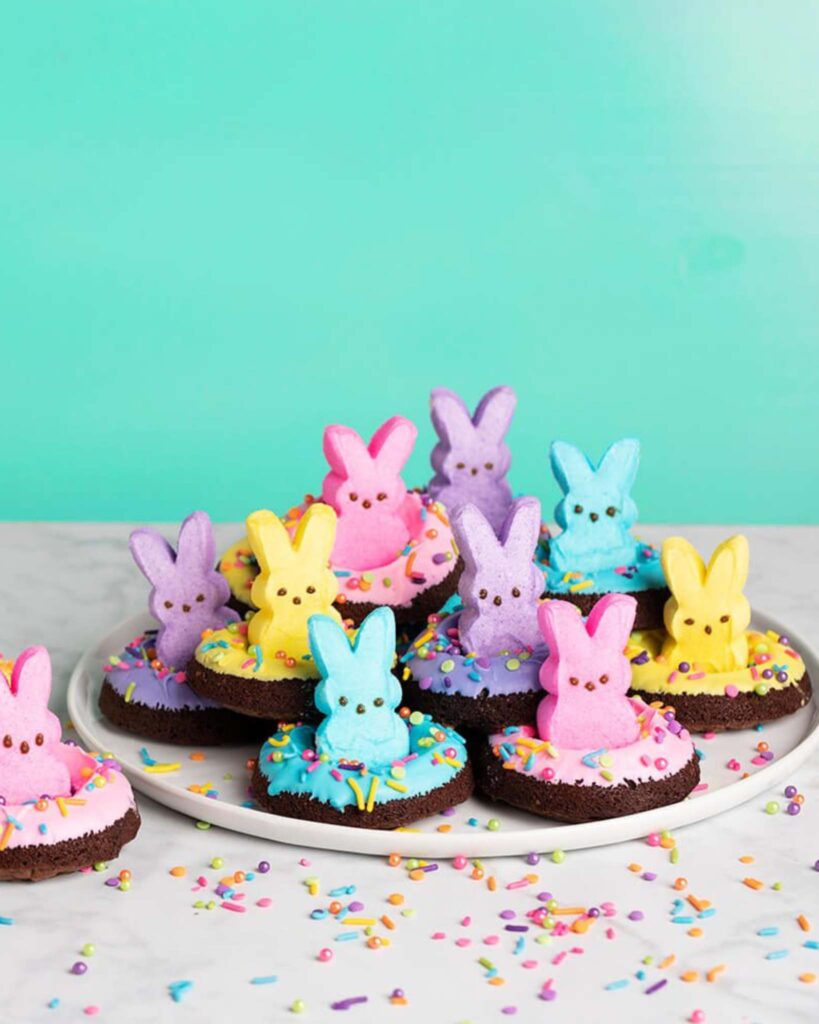 Peeps Donut Toppers