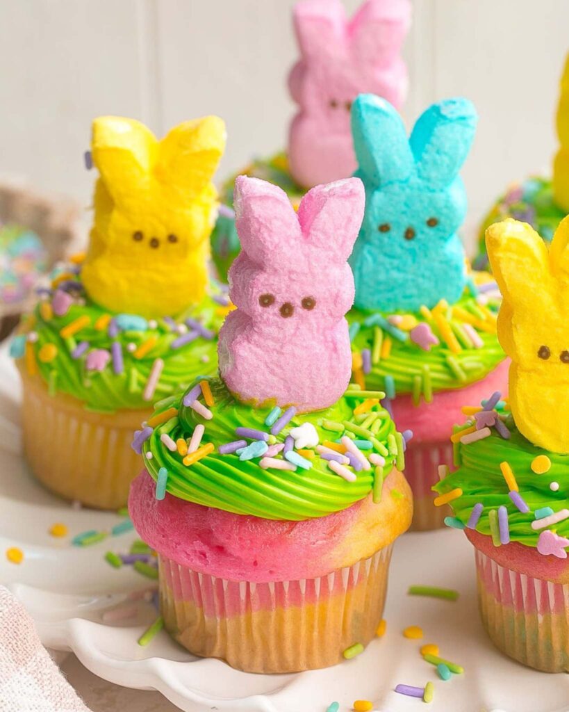 Peeps Easter Cupcakes