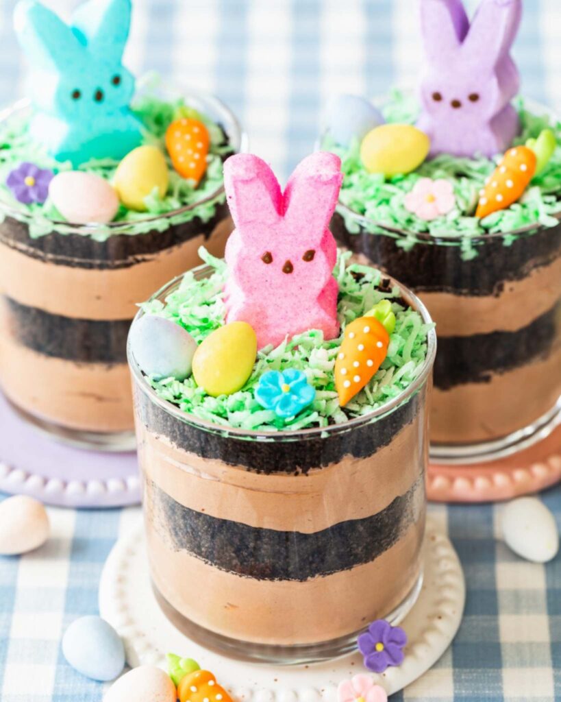 Peeps Easter Dirt Cups