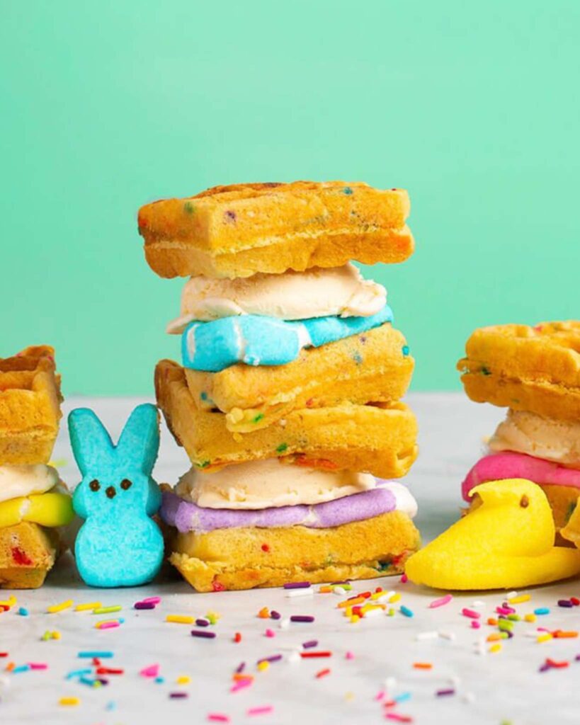 Peeps Ice Cream Sandwiches