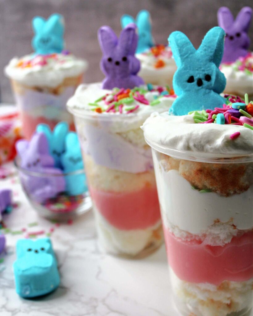 Peeps Pudding Parfaits