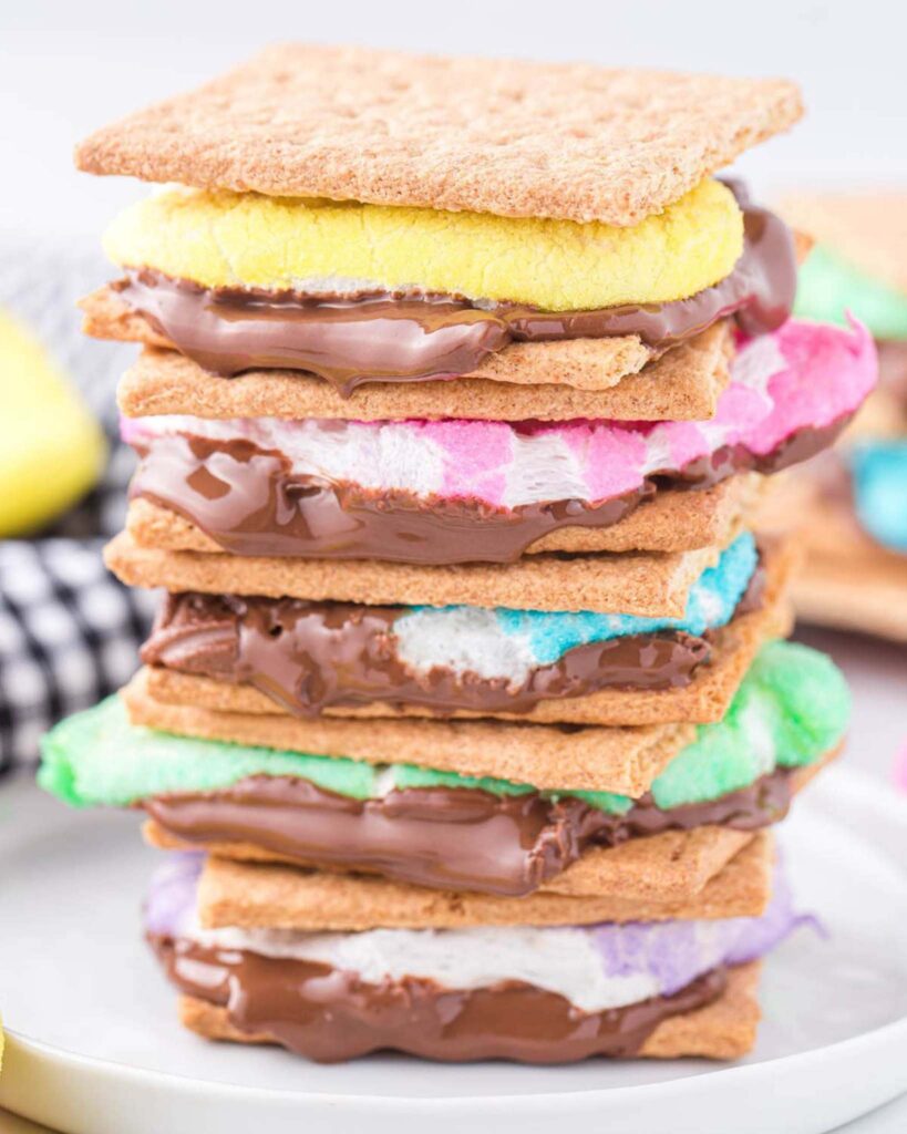 Peeps S’mores Bars