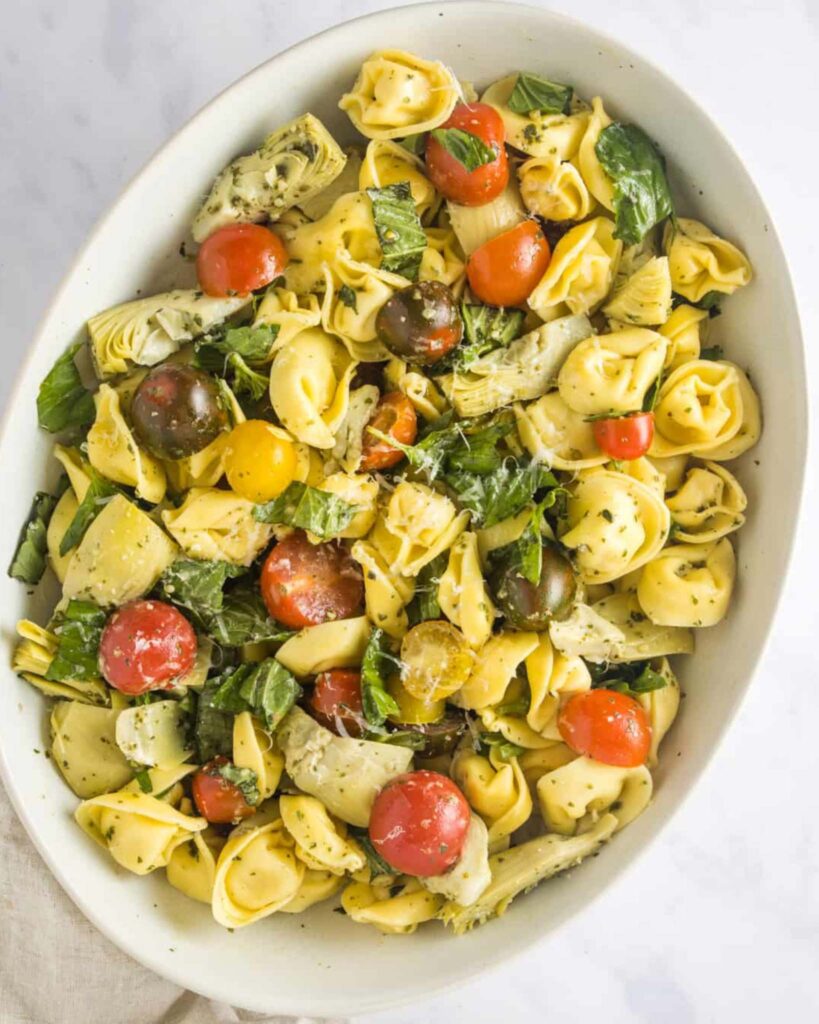Pesto Tortellini Salad