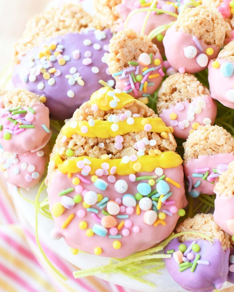 Rice Cereal Egg Treats