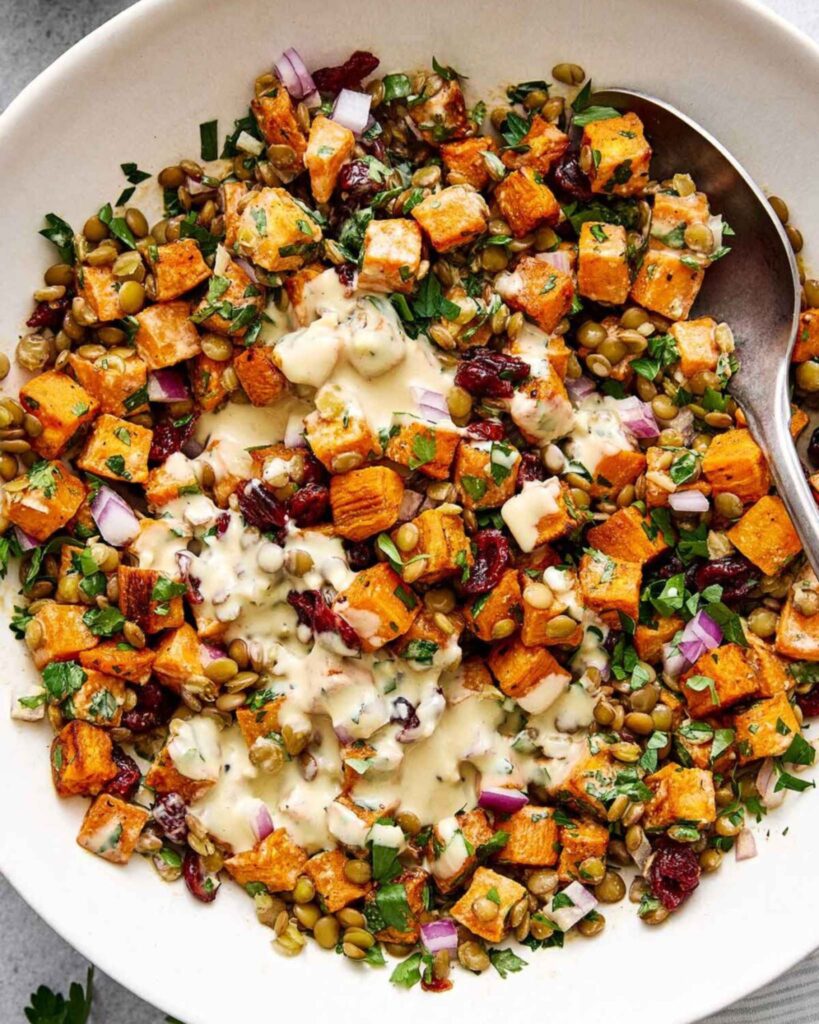 Roasted Sweet Potato Salad