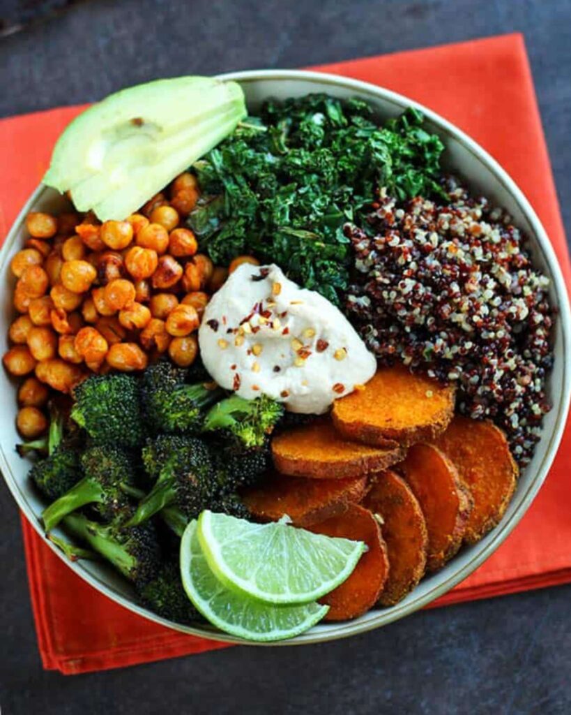 Roasted Vegetable Quinoa Bowl
