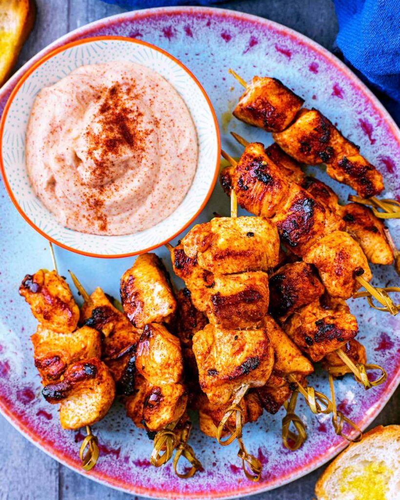 Smoky Paprika Chicken Skewers