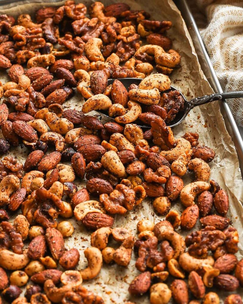 Spicy Roasted Nuts