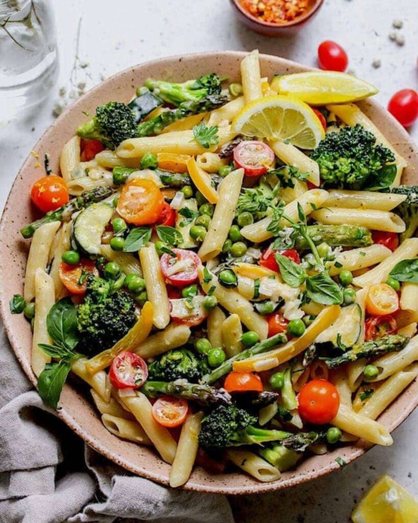 Spring Vegetable Pasta Primavera